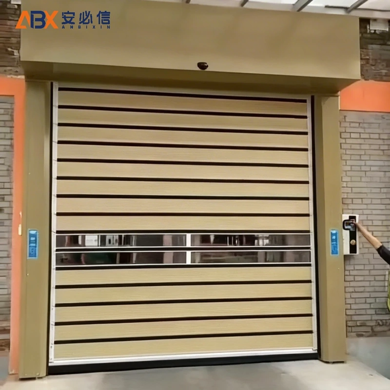 白银市铝质快速门